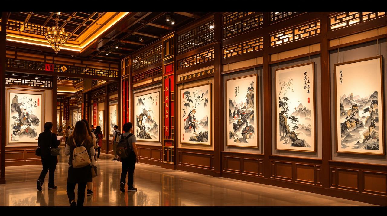 里番在线免费观看特别企划:「诗词入画」国风动漫艺术展 - 一词一牌皆是故事 · 线下特展 里番在线免费观看特别企划:「诗词入画」国风动漫艺术展